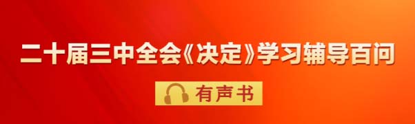 黨的二十屆三中全會《決定》學(xué)習(xí)輔導(dǎo)百問有聲書